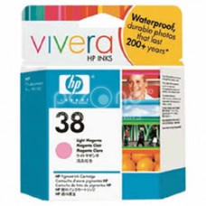 Cartus cerneala HP 38 Light Magentan Pigment Ink Cartridge with Vivera Ink - C9419A